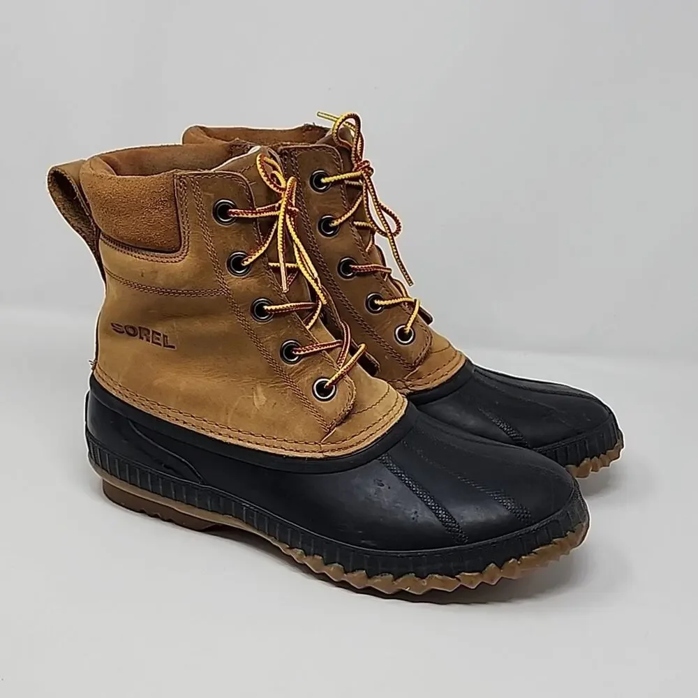 Sorel Cheyanne Lace Waterproof Men's Boots Brown Size 10